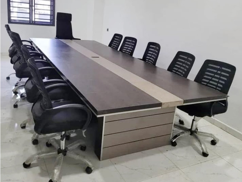 Imagia Italian Furniture - Brown Conference Table 