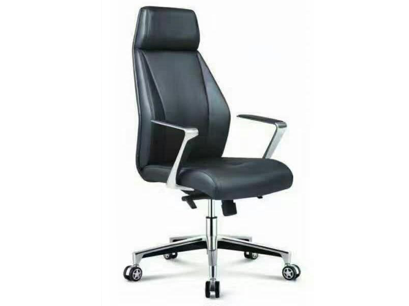 Imagia Italian Furniture - Black High Back Executive Swivel Chair 