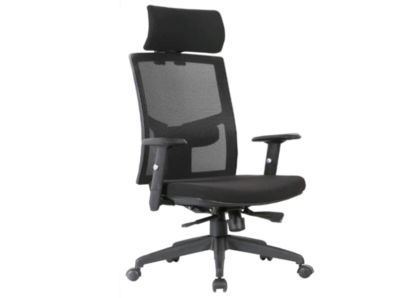 Imagia Italian Furniture - Gray Mesh Back Executive Swivel Chair 