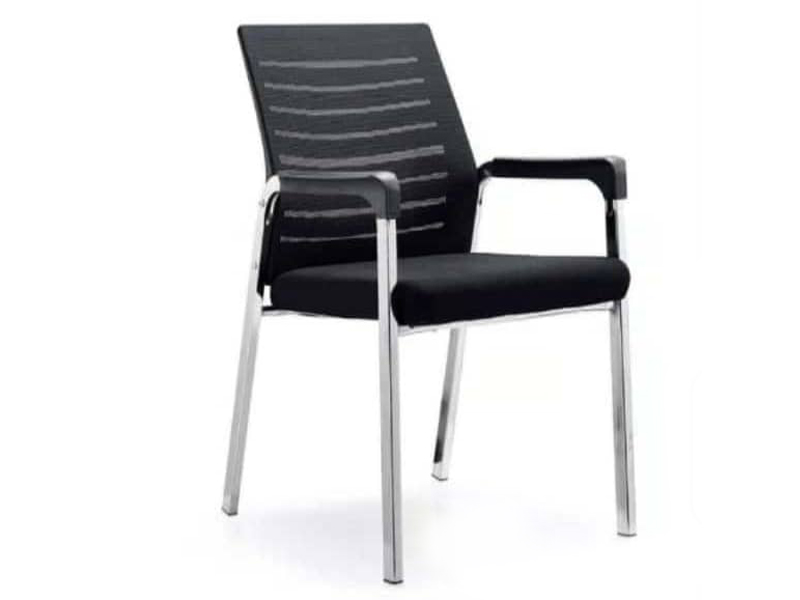 Imagia Italian Furniture - Mesh Back Fabric Visitor's Chair 